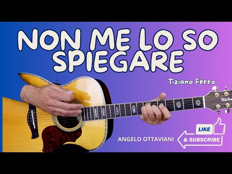 Non Me Lo So Spiegare - Tiziano Ferro