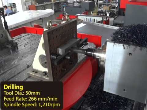 Горизонтально-Расточной обрабатывающий центр Buffalo Machinery Microcut HBM-4T - Видео c Youtube №1