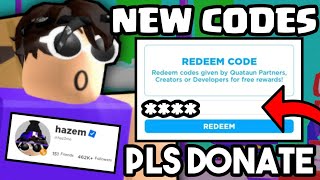 PLS DONATE *NEW REDEEM CODES!* All Working Codes & FREE REWARDS - January 26, 2023