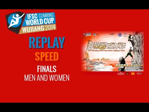 IFSC Climbing World Cup Wujiang 2014 - Speed - Finals - Men/Women