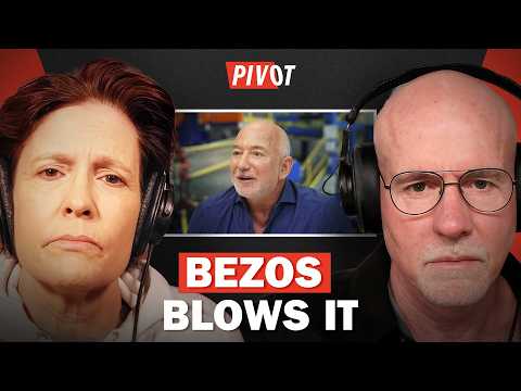 Jeff Bezos Talks Taxes. Kara and Scott Are Not Buying It | Pivot