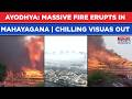 Ayodhya Fire On Cam Iconic Laxmi Narayana Event Hit By Massive Blaze 100 Hawan Kunds In Flames