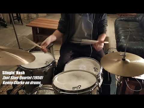 Zoot Sims Quartet - Slingin' Hash (Kenny Clarke 4/4)