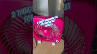 You should ask for a fan and a bed topper!! 👍 #cruiselife #travel #cruise