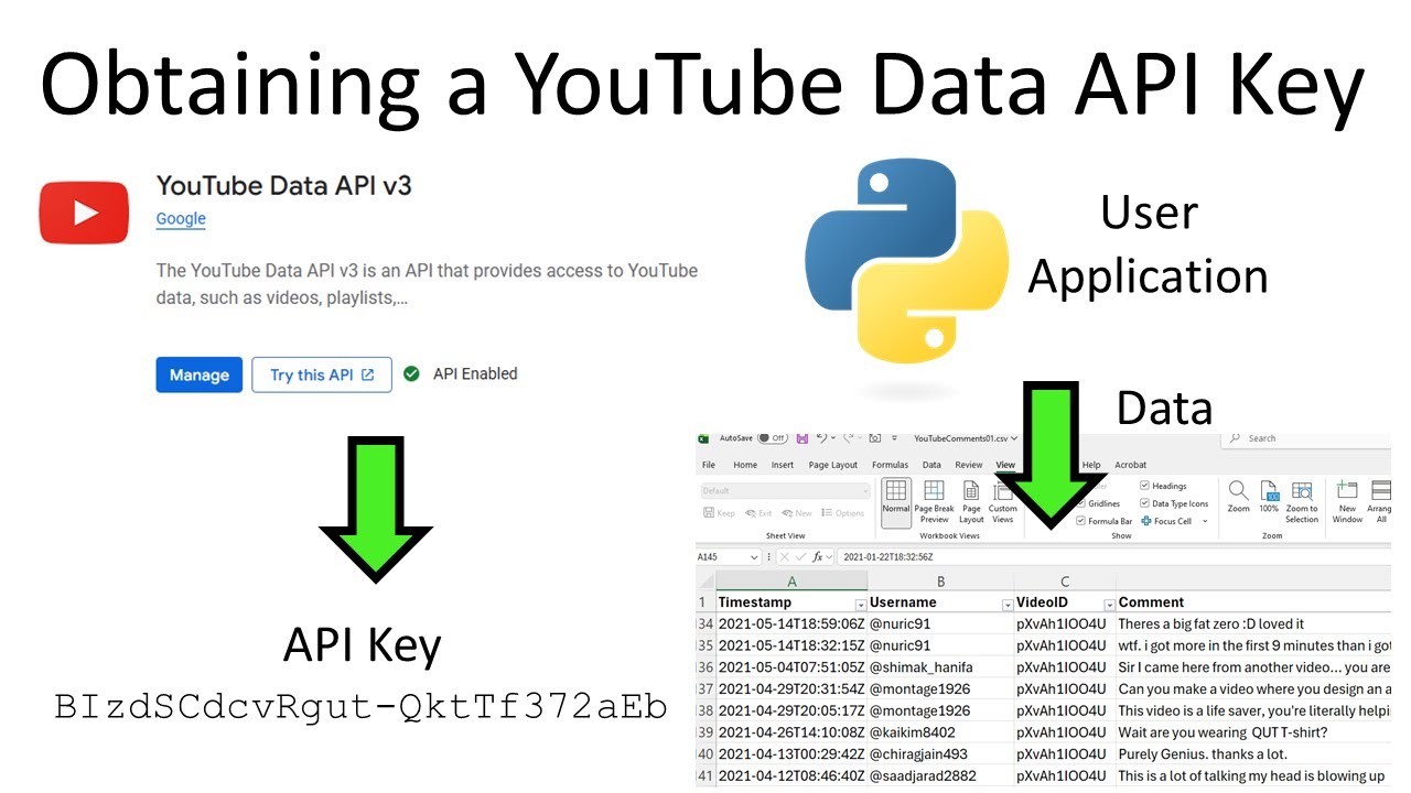 Obtaining a YouTube Data API Key