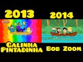 Galinha Pintadinha VS Bob Zoom Vou Remando HD Clipe Infantil