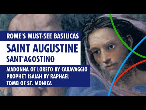 Basilica of Saint Augustine | Sant Agostino - Caravaggio, Raphael, St. Monica