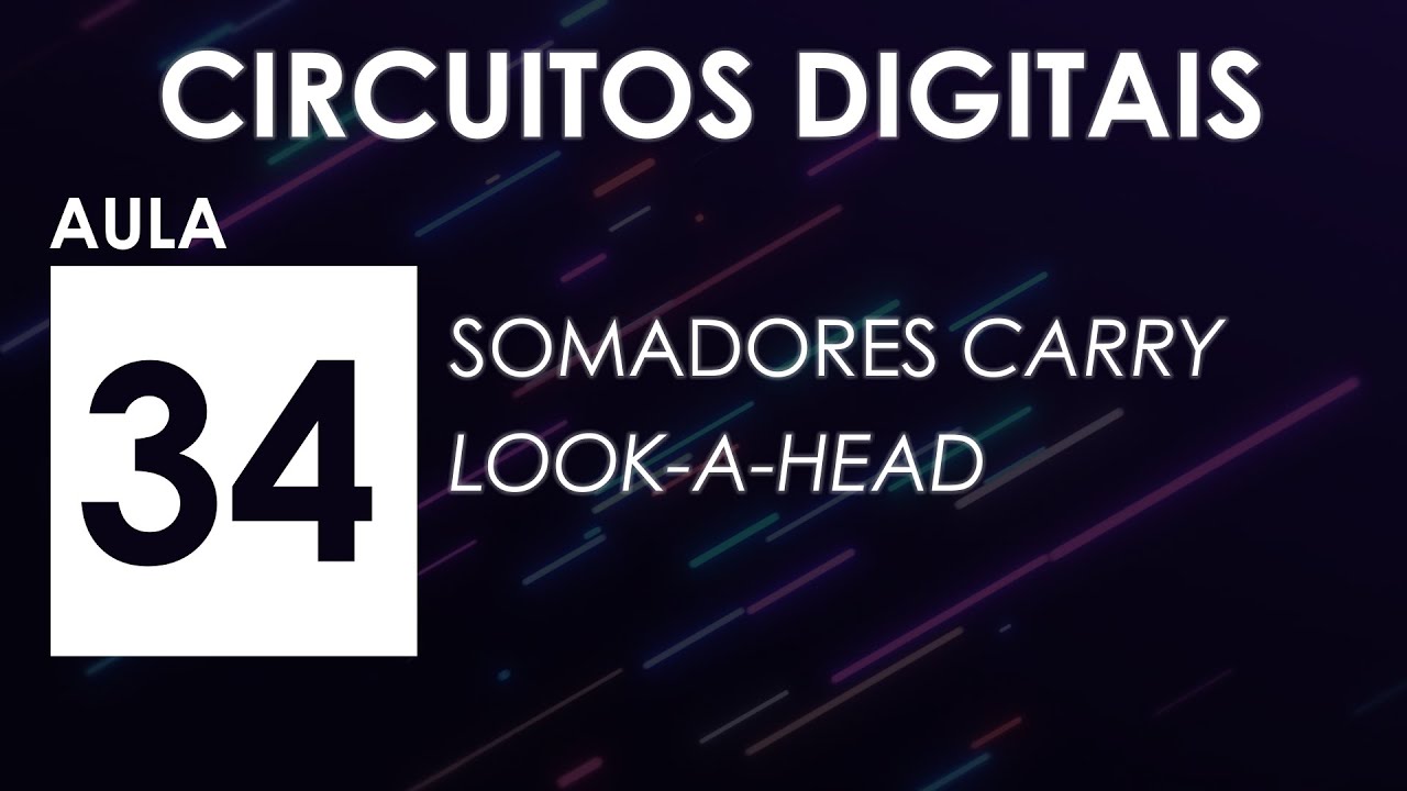 [CIRCUITOS DIGITAIS] Aula 34 - Somadores Carry Look-a-Head