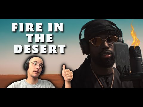 The Desert Is In Flames// Ghetts - Fire in the Booth 3 REACTION