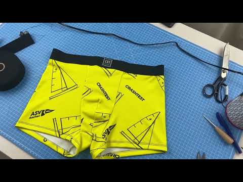 Prototyping men's underwear 2 - Yellow sailing boat