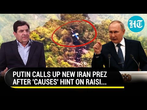 Putin Drops Hint On Raisi Chopper Crash 'Cause', Then Calls Up Iran's New Interim President | Russia