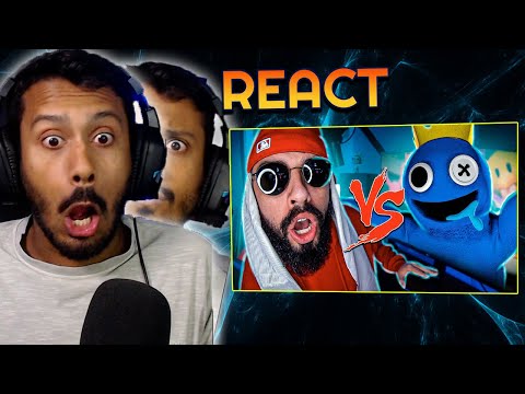 BLUE ARRAZOU COM MUSSOUMANO?? React Mussoumano Vs Azul Babão do Rainbow Friends