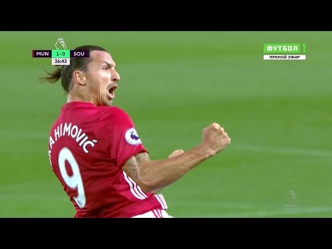 Zlatan Ibrahimovic vs FC Southampton (Home) 16-17 HD 1080i by Ibra10i