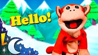 Aprende Inglés con El Mono Sílabo | Saludos | Inglés para Niños | English For Kids