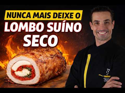 Esse lombo suíno fica tão gostoso e suculento que todos irão adorar!