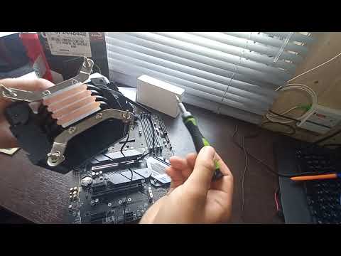 Как установить процессор в материнскую плату и кулер на него ichip.ru