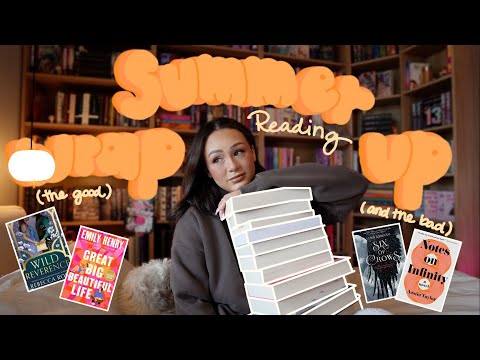 June, July + August reading wrap up! ⭐️ the 11 books I read this summer + what I rated them