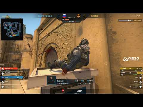 (RU) WESG Grand Finals | Team Russia vs Fnatic |  map 2 | by @AlexeyDeq & @cyberfocus_csgo