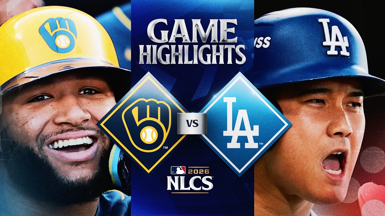 BREWERS vs. DODGERS: NLCS Full Game 3 Highlights (October 14) | 2026 MLB Postseason