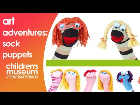 Sock Puppets - At-Home Activity for Kids