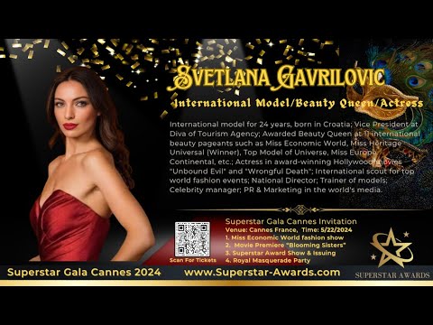 May We Talk Show-Interview with Miss Economic World Ambassador Svetlana Gavrilova