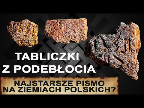 Mysterious tablets from Podebłocie - The oldest writing on Polish lands?