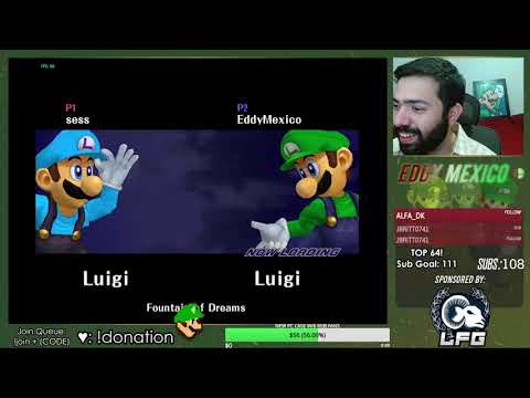 RRTBO - cess (Luigi, Falco) vs Eddy Mexico (Luigi) - WC Pool A2 WR2