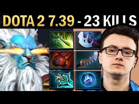Phantom Lancer Gameplay Miracle with 23 Kills and Butterfly - Dota 7.39