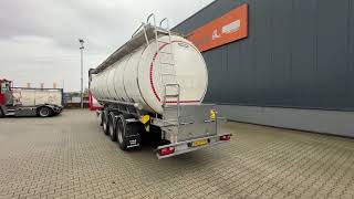 Пищевая цистерна Van Hool LEBENSMITTEL / 39.000L / 3-KAMMER / INOX / NL-Auflieger / APK: 0 | Изображение 4 - Autoline