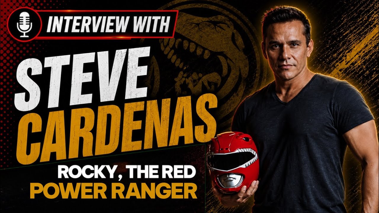 Steve Cardenas Rocky Red Power Ranger Interview