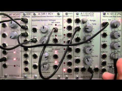 Doepfer A-149-1 RCV Quantized / Stored Random Voltages 2010s - Silver image 2
