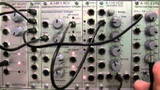 Video thumbnail for Doepfer A149-1 RCV Quantized Random Voltages by Raul's World of Synths