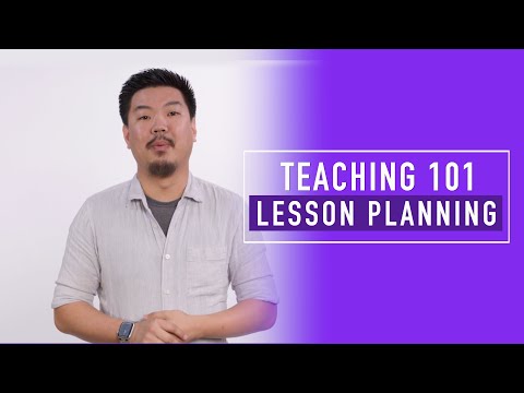 Teaching Basics 101: Lesson Planning