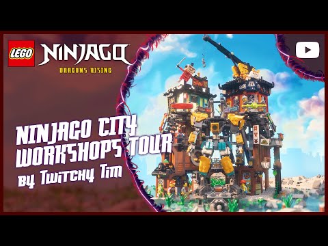 NINJAGO® City Workshops tour by Twitchy Tim