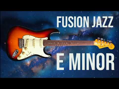 Slow Fusion Jazz Backing Track in E Minor