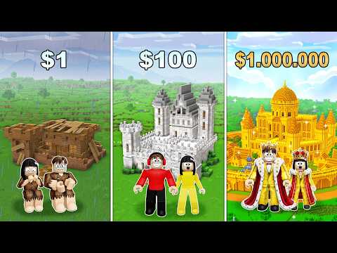 Yuta Mio Buat Istana Kerajaan Dari Miskin Sampai Jadi Kaya | ROBLOX