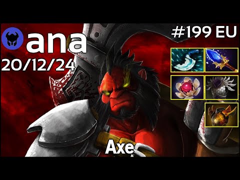ana [OG] plays Axe!!! Dota 2 7.22