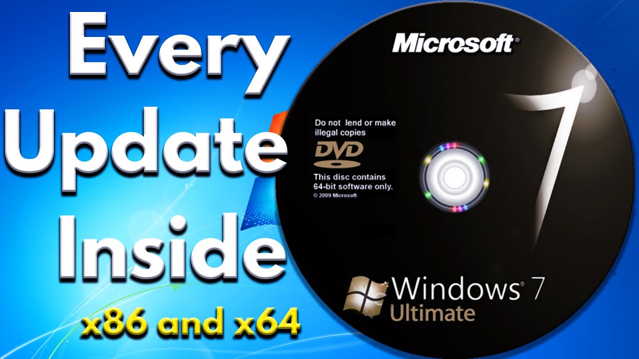 How to Create a Windows 7 Setup With All Updates