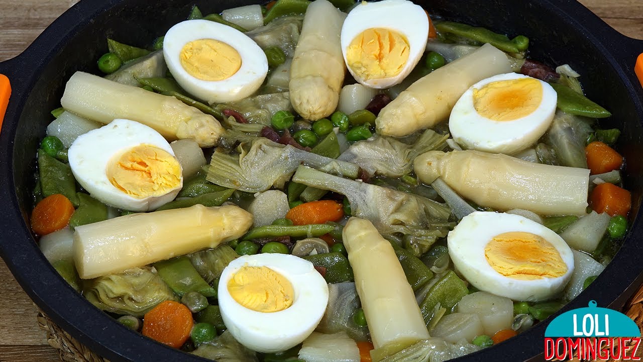 MENESTRA DE VERDURAS, RECETA SALUDABLE Y BAJA EN CALORIAS - Loli Domínguez - Recetas - Paso a paso.