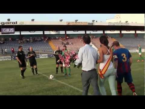 Saque de honor (Extremadura UD 1-1 CF Villanovense) PRET. 12-13