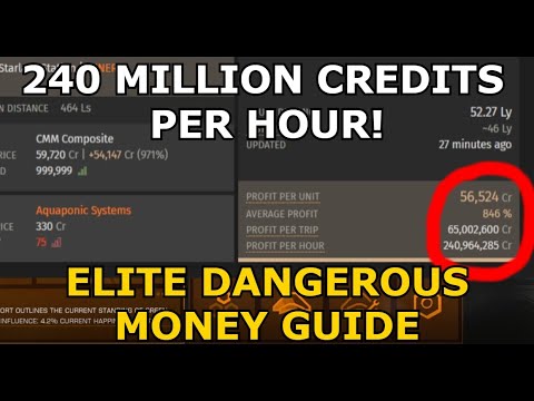 240 MILLION Credits per Hour in Elite Dangerous?! EASY Trade Route Guide - Community Missions