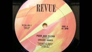 Gregory Isaacs Poor and Clean & dub