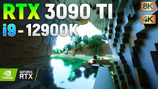 Minecraft RTX : RTX 3090 Ti + i9 12900K l 4K/8K
