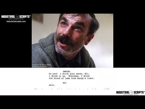 Classic Movie Scenes: THERE WILL BE BLOOD (2007) //  I Drink Your Milkshake // Script-to-Screen