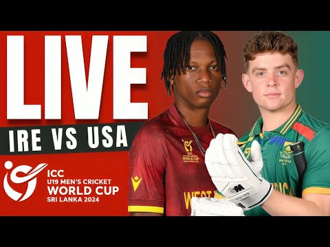 West Indies U19 vs South Africa U19 Live 2nd Match | U19 World Cup 2024 Live | WI U19 vs SA U19 Live