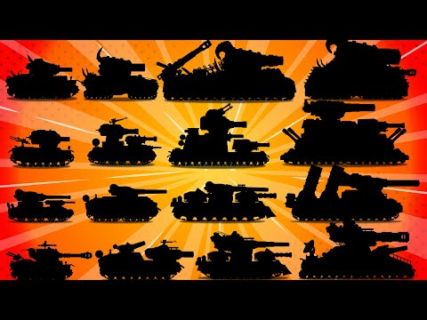 Evolution of Hybrids RATTE-34 vs Vietnam Monster vs IS-45 vs KV BOSS - Cartoons about tanks