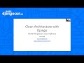 DjangoCon 2021 | Clean Architecture with Django Rethinking basic assumptions | Paul Wolf