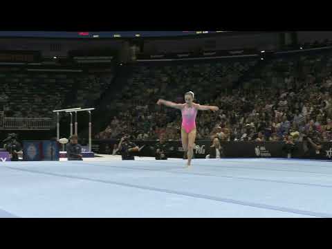 Claire Pease -  Floor Exercise -  2025 Xfinity U.S. Championships  - Senior Women Day 1