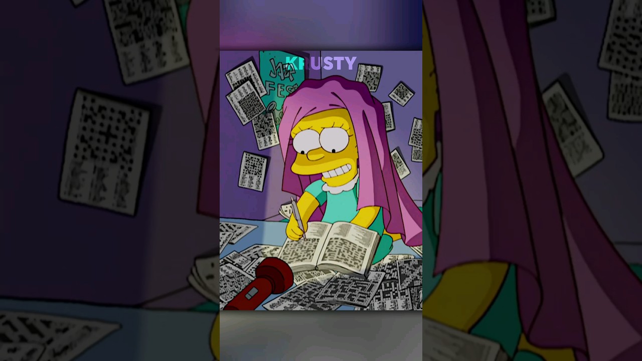 LISA FICA VICIADA #simpsons