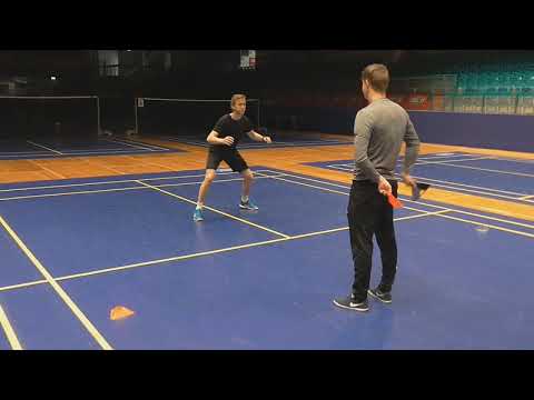 Badminton agility exercises